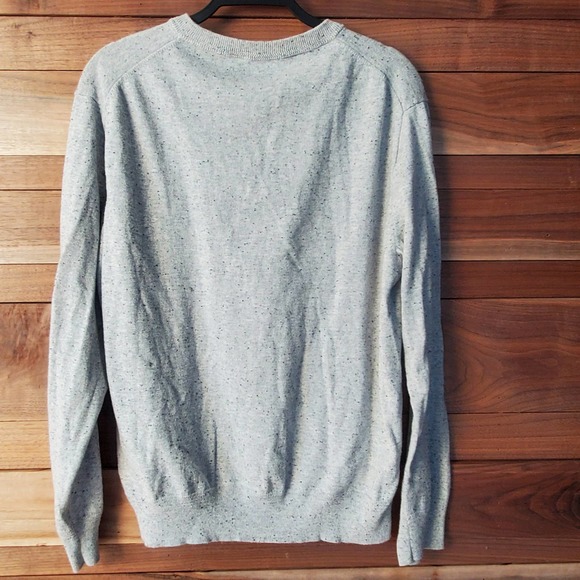 Re-Imagined J. Crew Mens Donegal Tweed Silk Blend Long Sleeve Henley Sweater XL - Picture 3 of 10